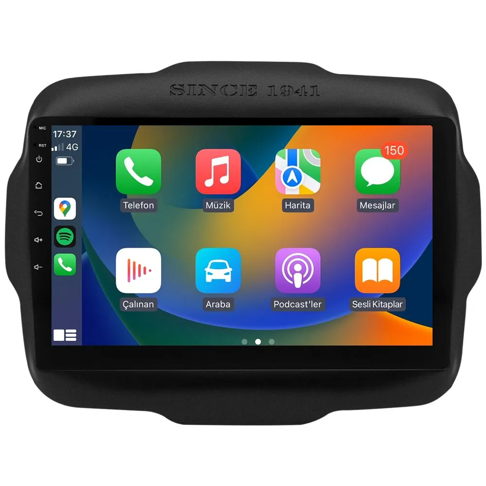 Jeep Renegade multimedya sistemi - 9" ekran